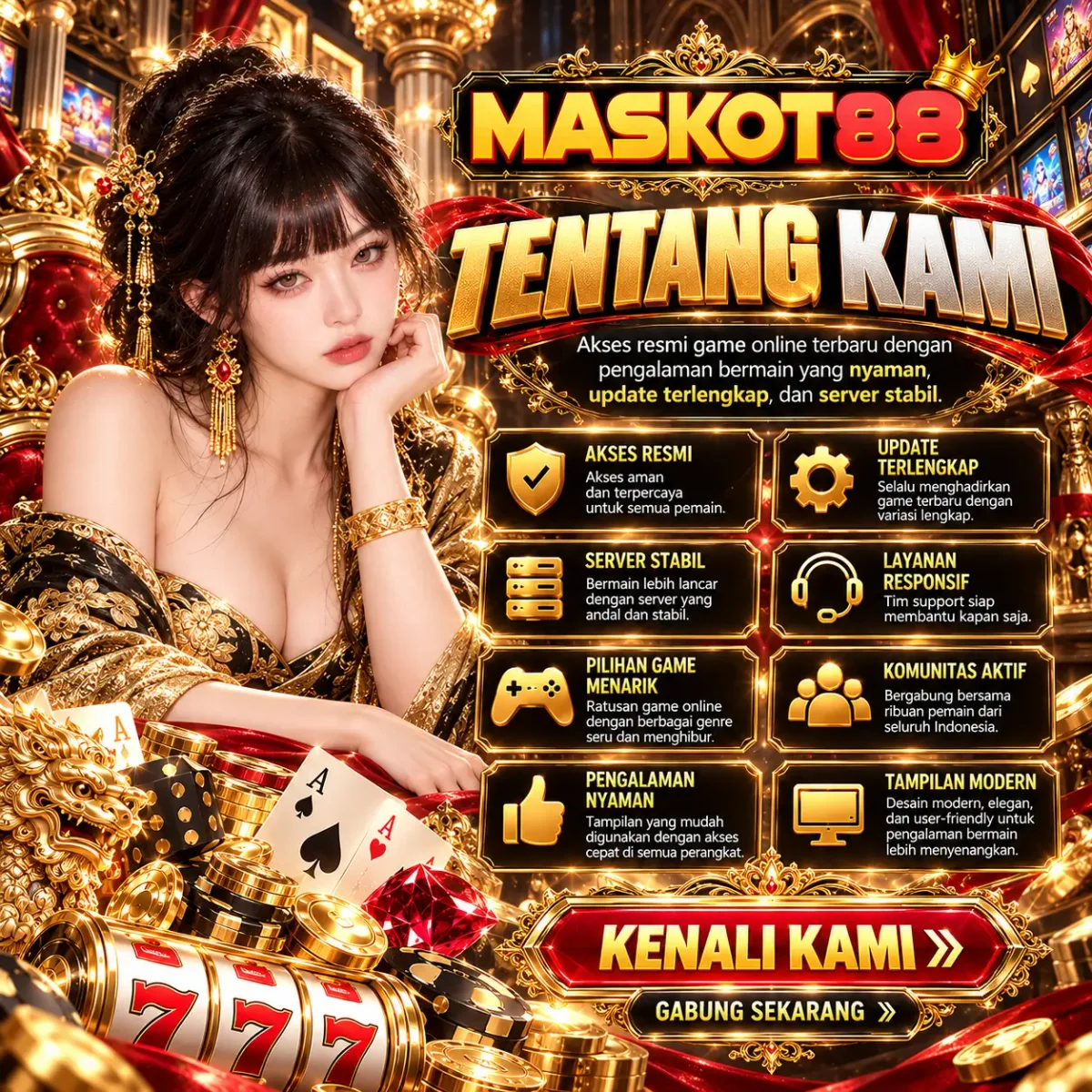 Banner halaman Tentang MASKOT88: Kenali Akses dan Informasi Game Online di MASKOT88